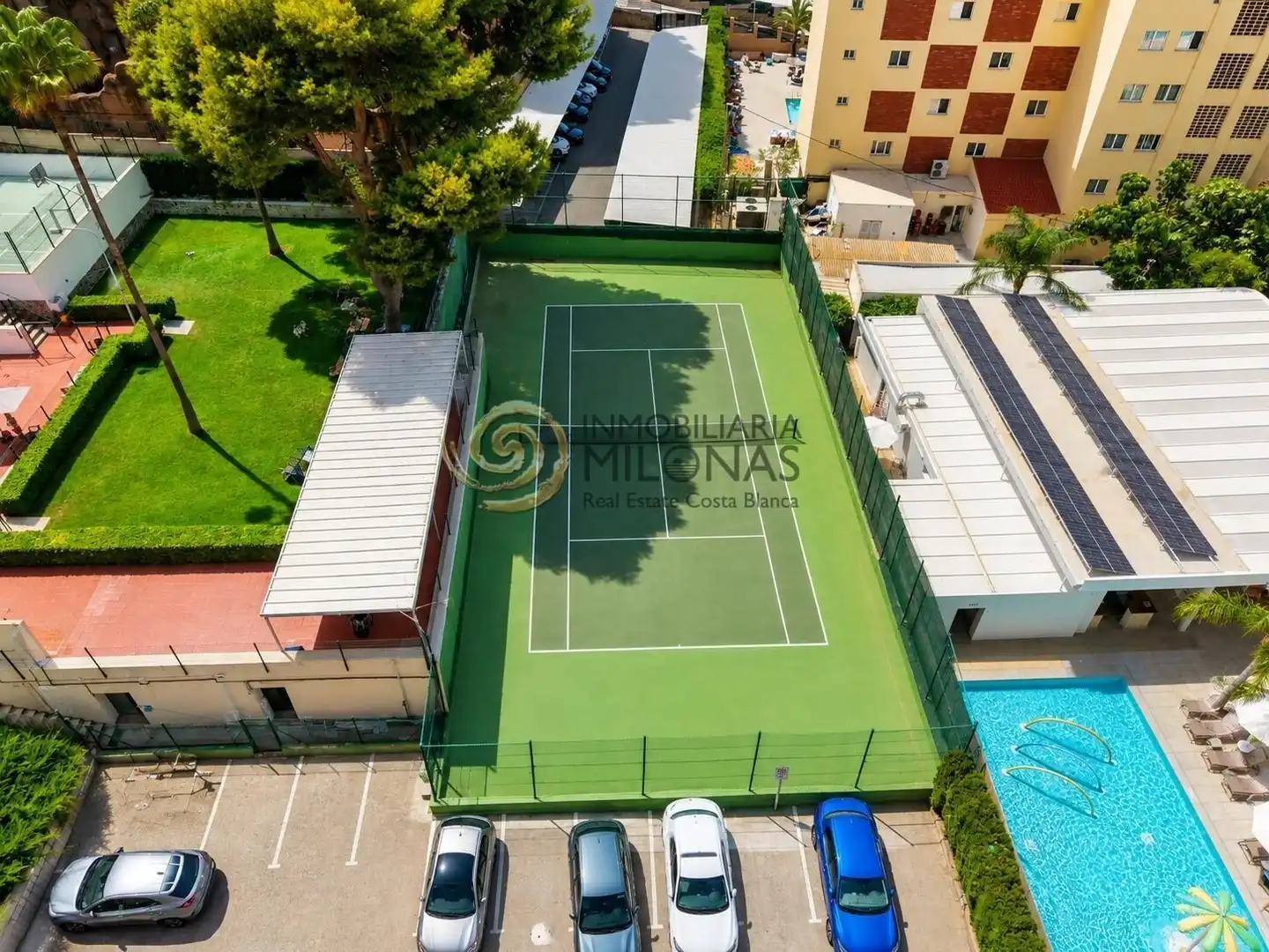 Parkplatz von Wohnungen zum Verkauf in Benidorm mit Klimaanlage, Heizung und Terrasse