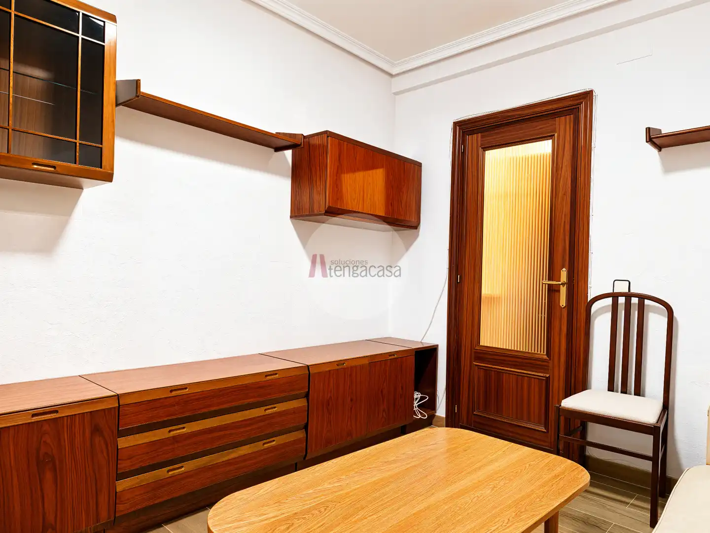 Schlafzimmer von Wohnungen zur Miete in Madrid mit Klimaanlage, Heizung und Parkett