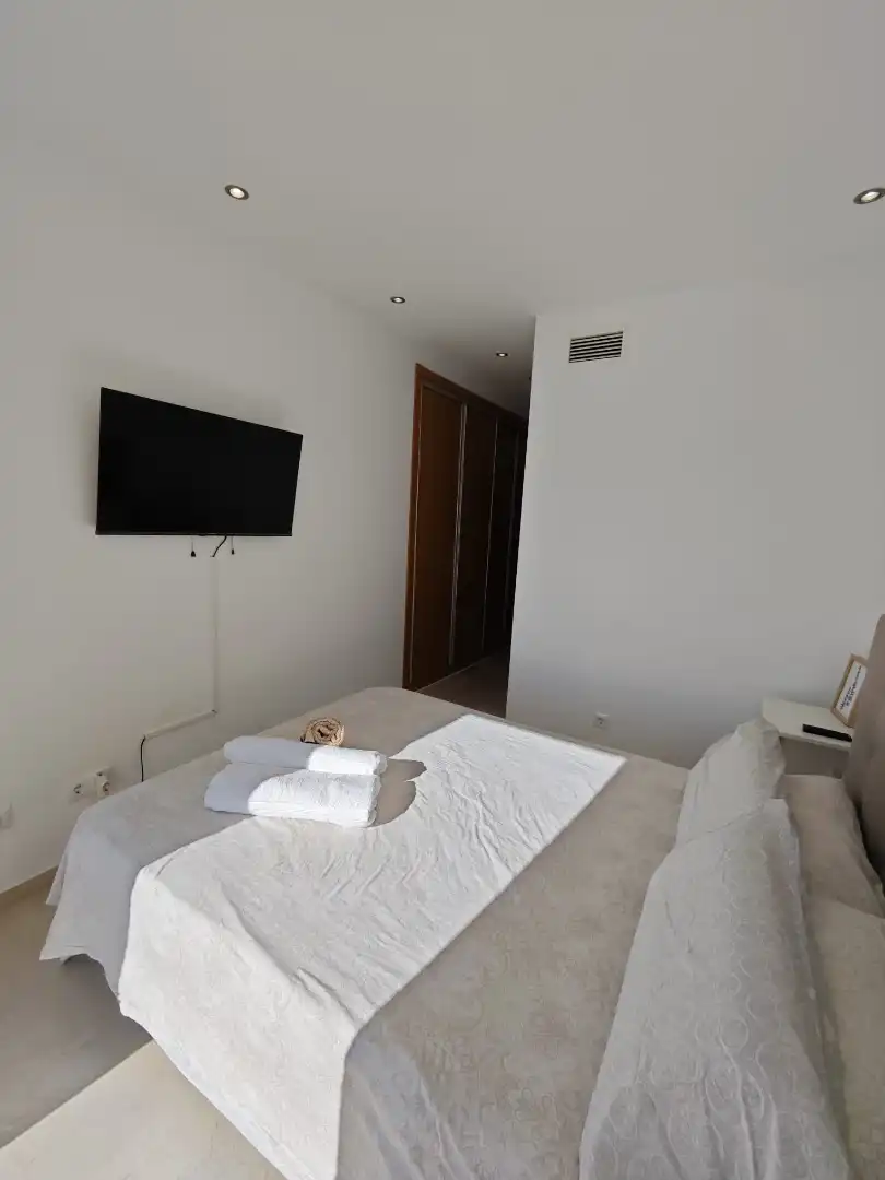 Schlafzimmer von Wohnung zum Verkauf in Vélez-Málaga mit Klimaanlage, Terrasse und Gemeinschaftspool