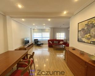 Living room of Flat to rent in  Valencia Capital  with Air Conditioner, Parquet flooring and Terrace