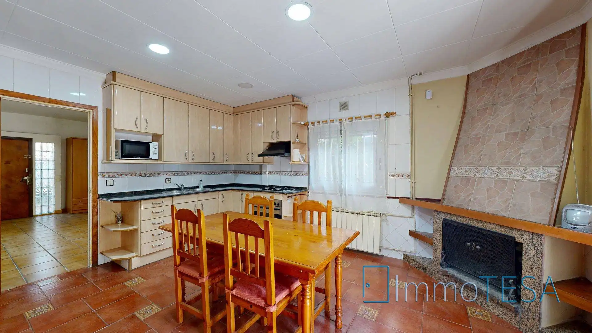 Cocina de Casa o chalet en venta en Barberà del Vallès con Calefacción, Jardín privado y Balcón