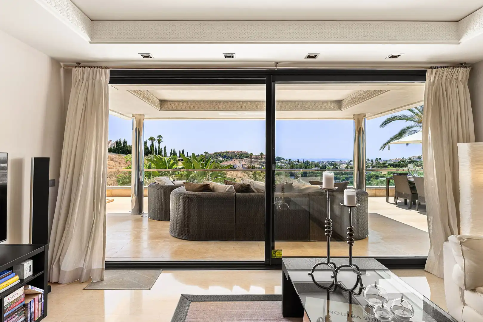 Terraza de Apartamento en venta en Marbella con Aire acondicionado, Terraza y Piscina
