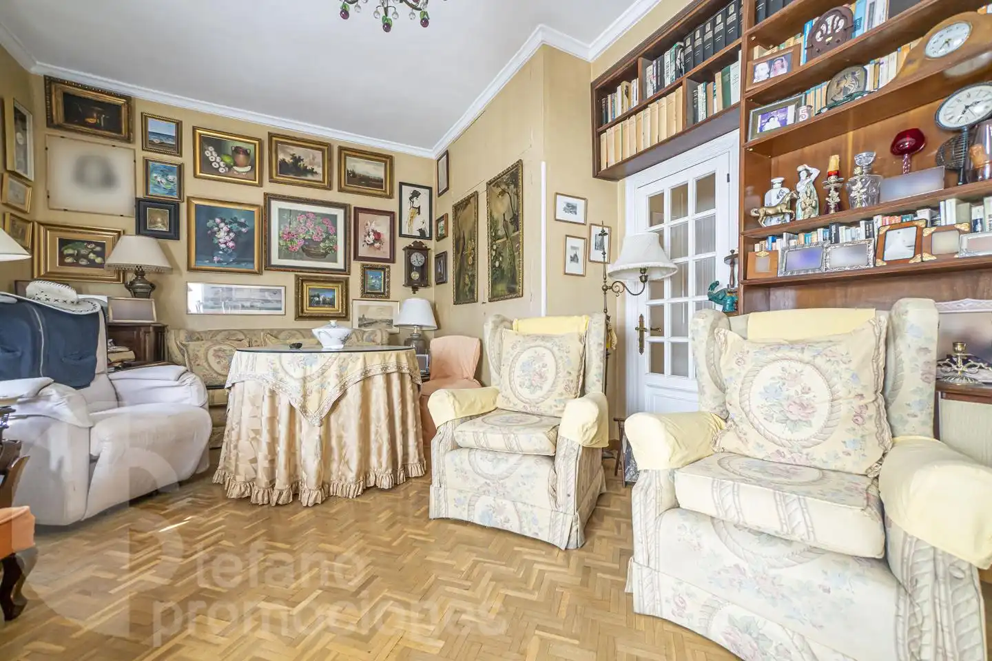 Sala de estar de Dúplex en venta en Málaga con Aire acondicionado y Parquet
