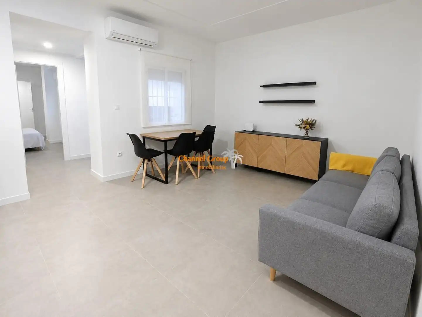 Sala de estar de Planta baja de alquiler en Elche / Elx con Aire acondicionado y Amueblado