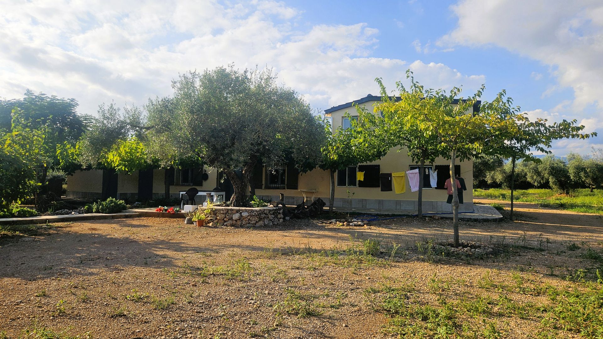 Vista exterior de Finca rústica en venta en Ulldecona con Jardín privado, Terraza y Amueblado