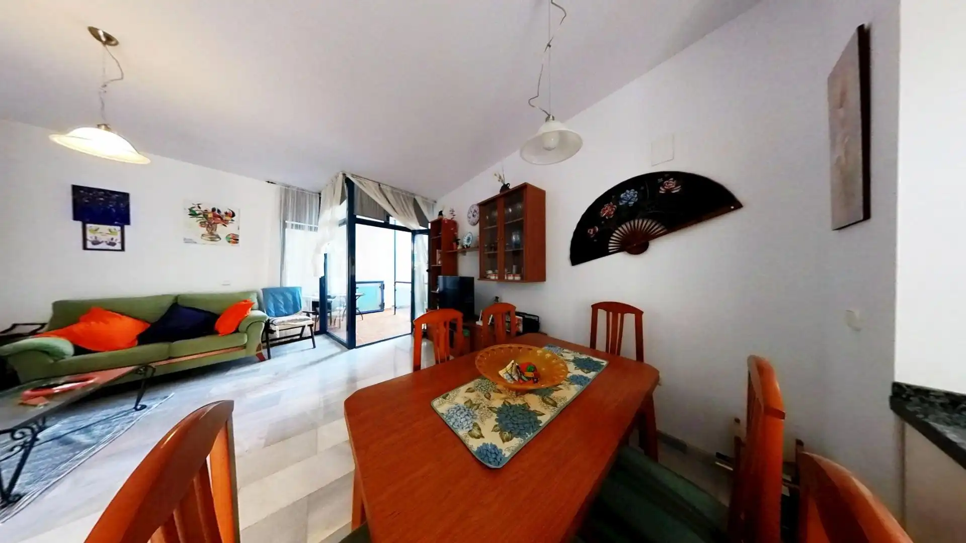 Sala de estar de Piso en venta en Gualchos con Aire acondicionado, Terraza y Trastero