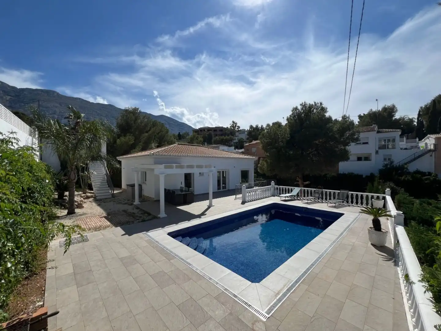 Vista exterior de Casa o chalet en venta en Dénia con Aire acondicionado, Calefacción y Jardín privado