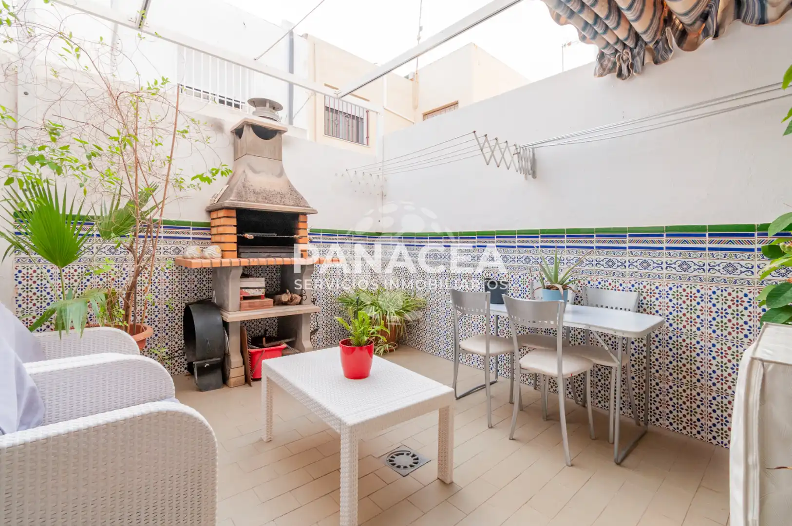 Maison mitoyenne avec jardin à vendre à Las Cabañuelas