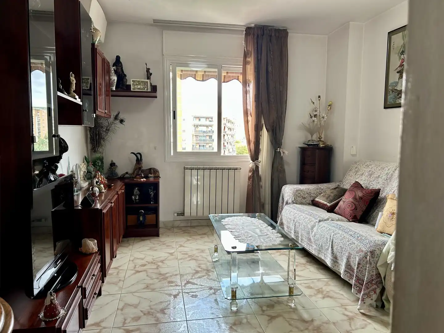 Sala de estar de Ático en venta en Mataró con Aire acondicionado, Calefacción y Trastero