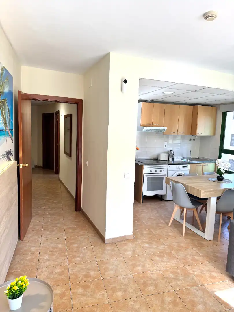 Cocina de Apartamento de alquiler en Salou con Terraza, Amueblado y Horno
