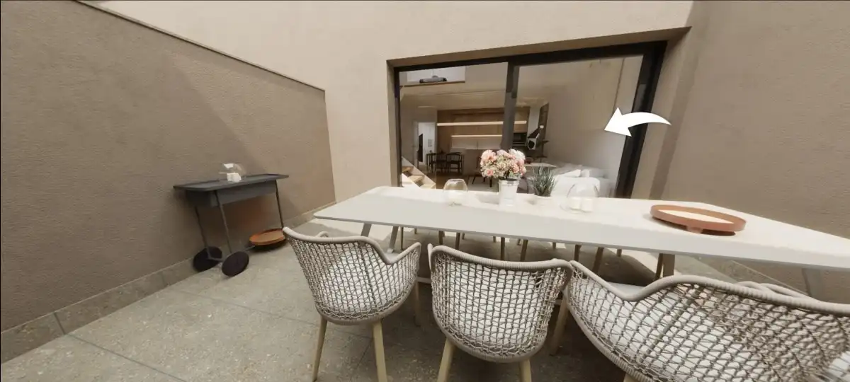 Terraza de Casa adosada en venta en Rubí con Calefacción y Terraza
