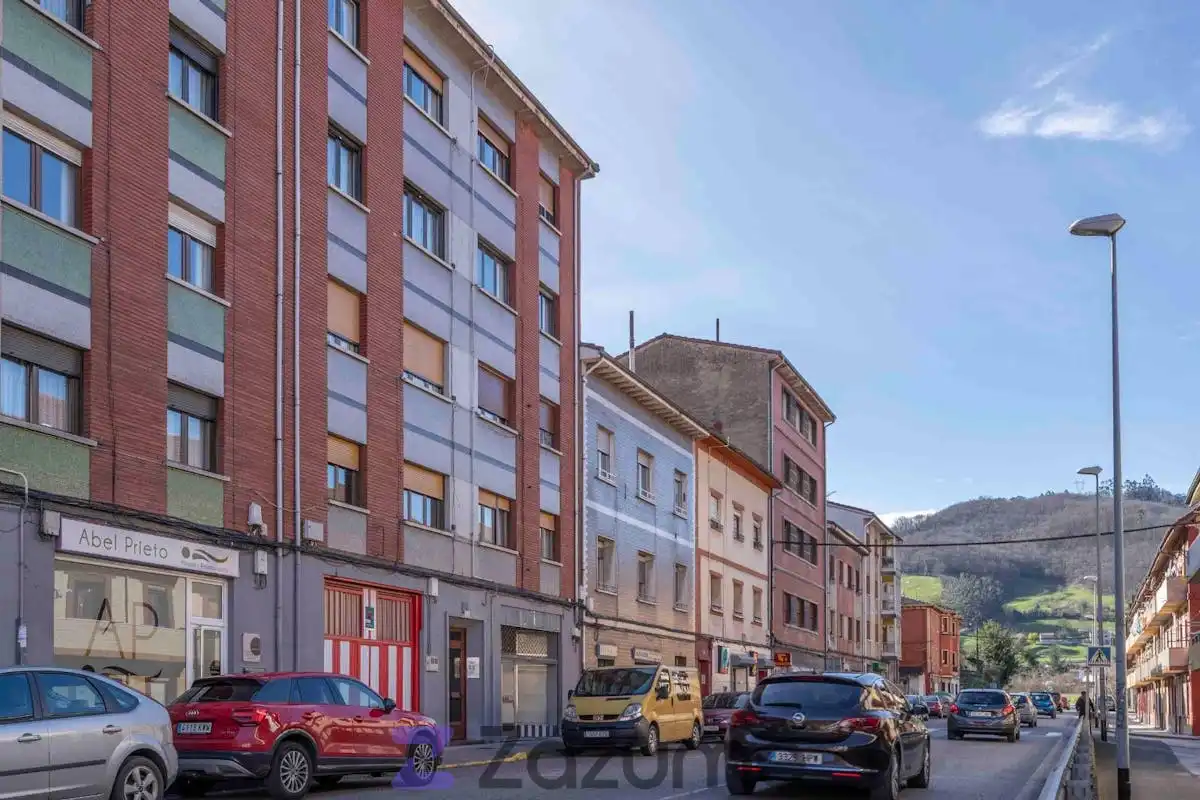 Exterior view of Flat for rent in Mieres (Asturias)  with Heating, Parquet flooring and Furnished