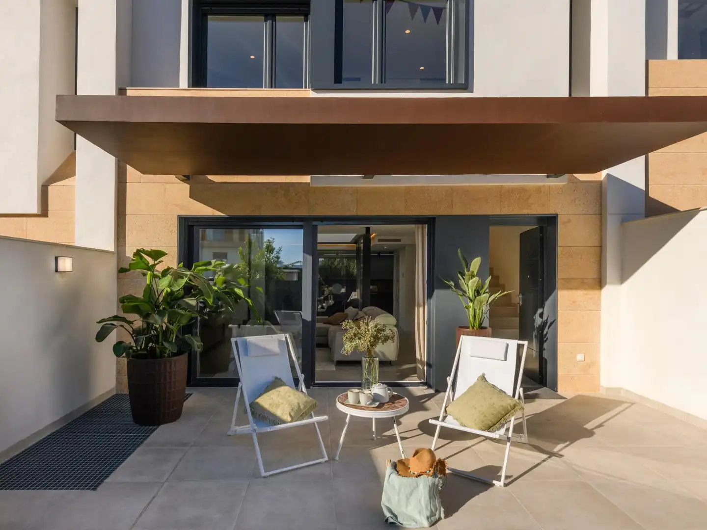 Terrassa de Casa o xalet en venda en Murcia amb Aire condicionat, Jardí privat i Terrassa