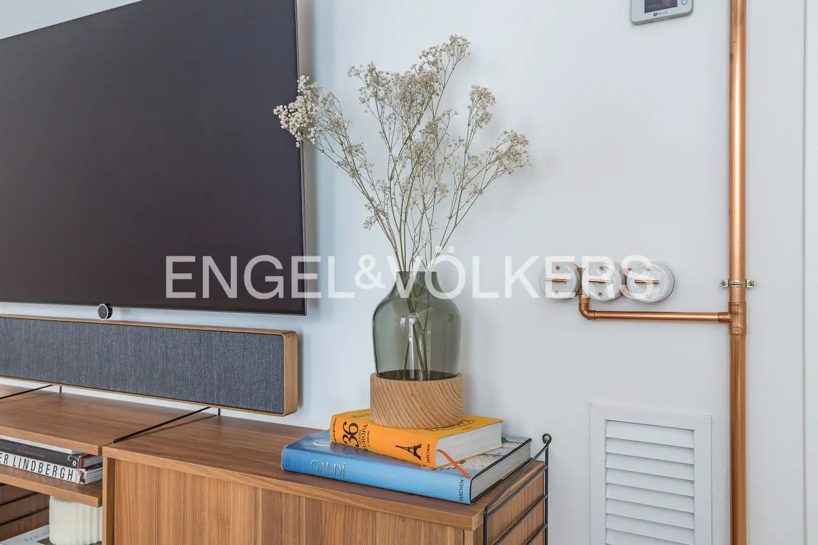 Wohnzimmer von Wohnung zum Verkauf in Barcelona mit Klimaanlage, Heizung und Abstellraum