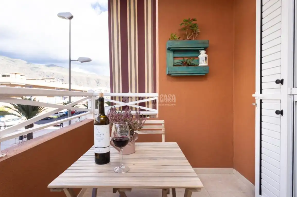 Terrasse von Wohnung zur Miete in Candelaria mit Balkon und Gemeinschaftspool