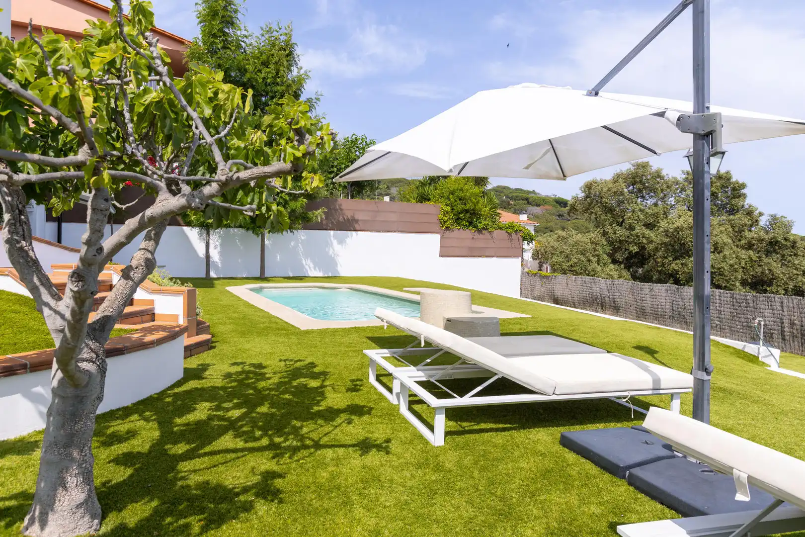 Jardín de Casa o chalet en venta en Mataró con Aire acondicionado, Calefacción y Terraza