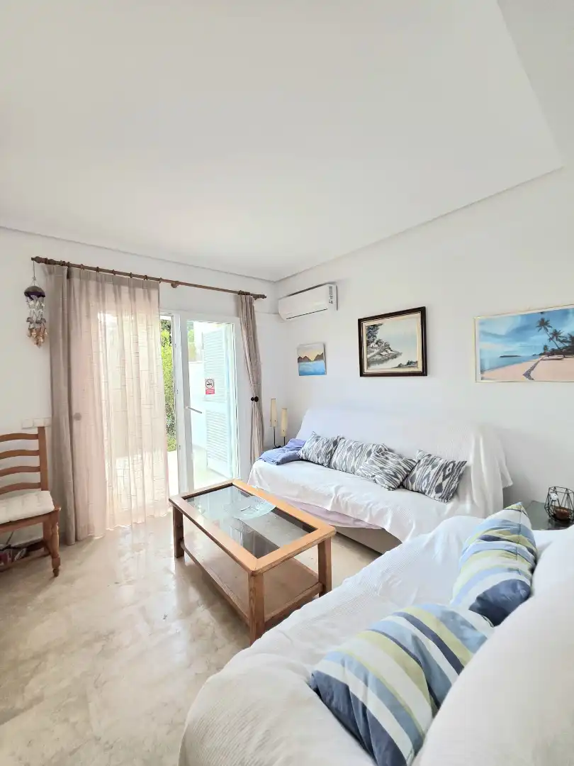 Wohnzimmer von Maisonette zum Verkauf in Alcúdia mit Klimaanlage, Heizung und Privatgarten