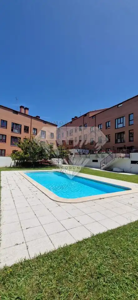 Piscina de Ático de alquiler en Mugardos con Trastero, Piscina y Amueblado