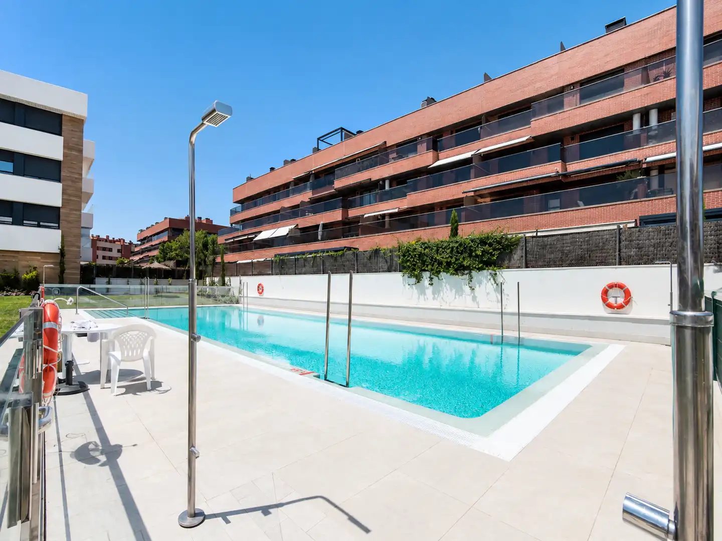 Piscina de Àtic de lloguer en Pozuelo de Alarcón amb Aire condicionat, Calefacció i Terrassa