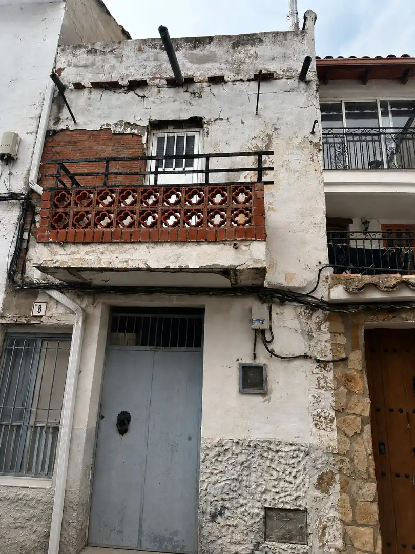 Vista exterior de Casa adosada en venda en Villar del Humo