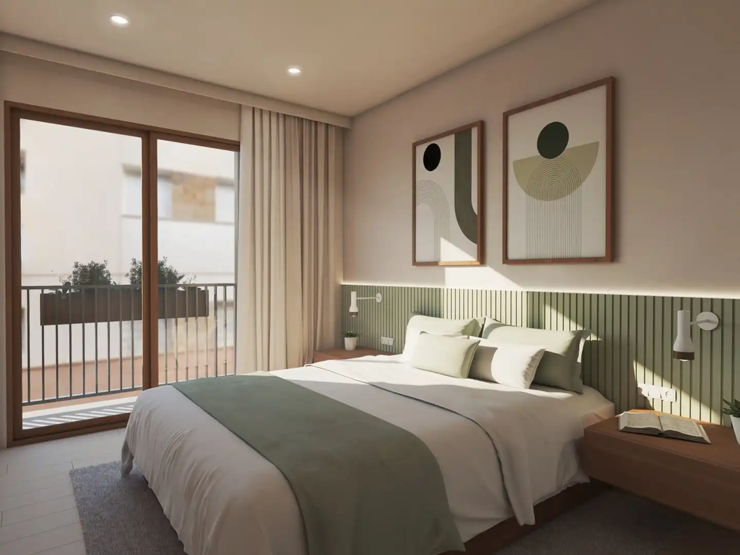 Bedroom of Flat for sale in Fuengirola  with Air Conditioner, Heating and Terrace