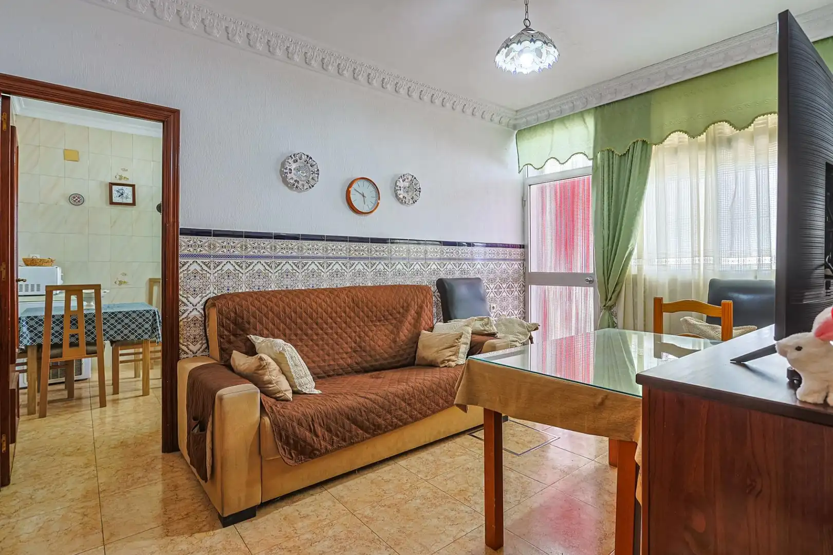 Sala de estar de Casa o chalet en venta en Sevilla con Aire acondicionado y Terraza