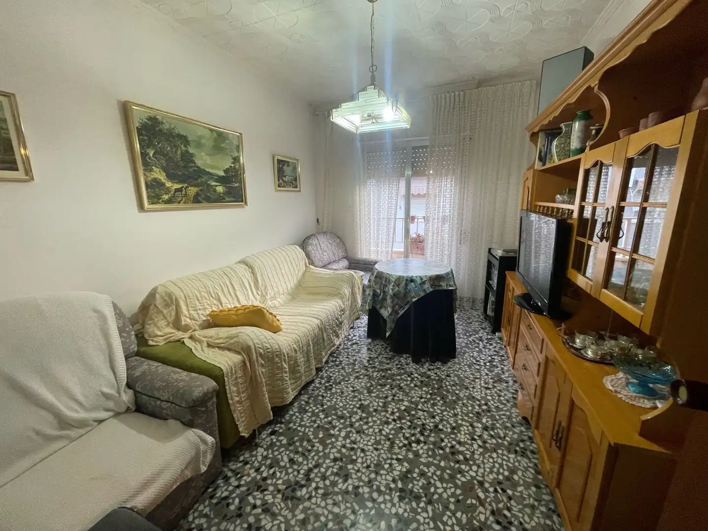 Sala de estar de Casa o chalet en venta en Cehegín con Aire acondicionado, Calefacción y Jardín privado