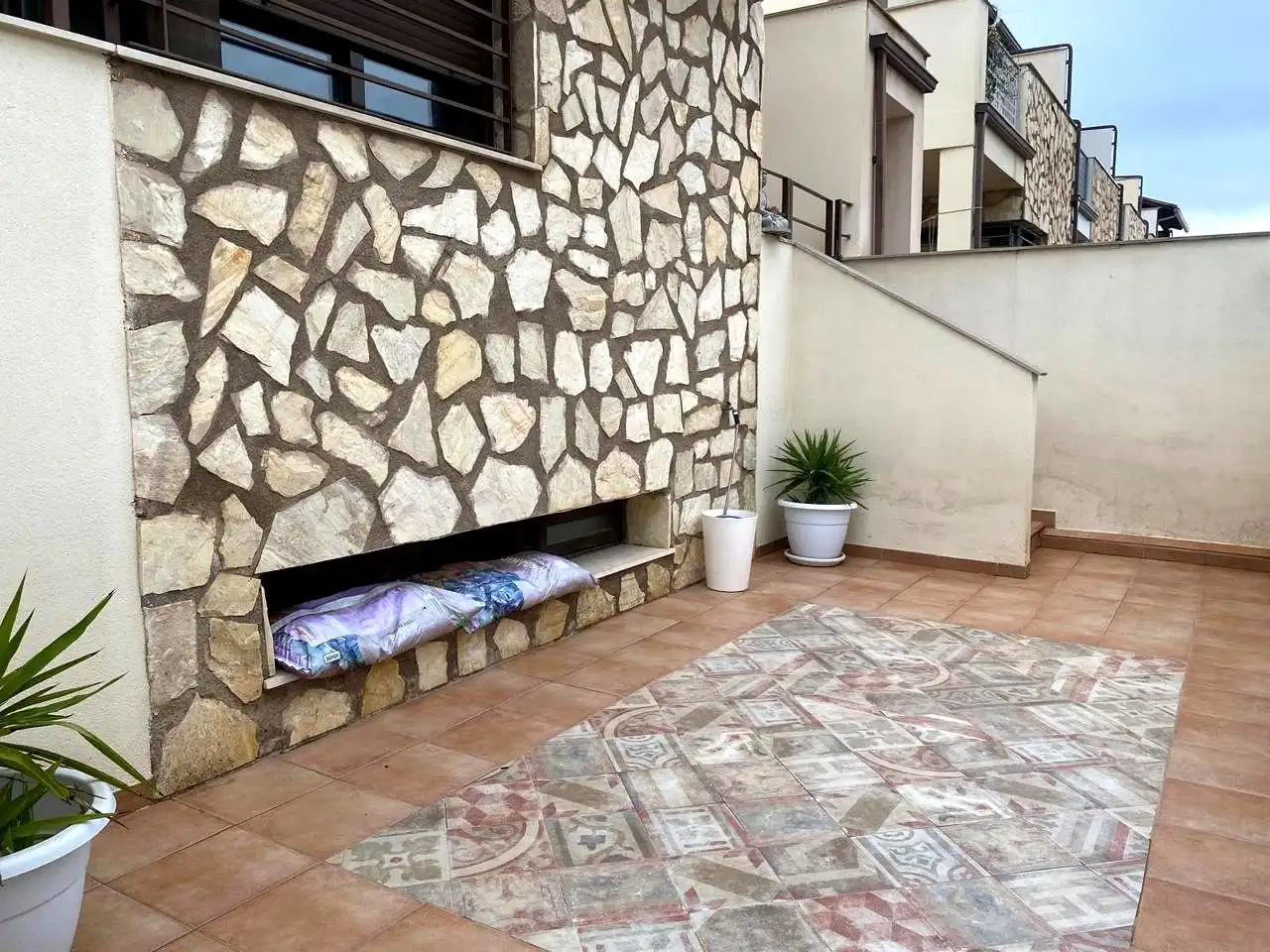 Terrassa de Casa o xalet en venda en San Javier amb Aire condicionat, Calefacció i Jardí privat