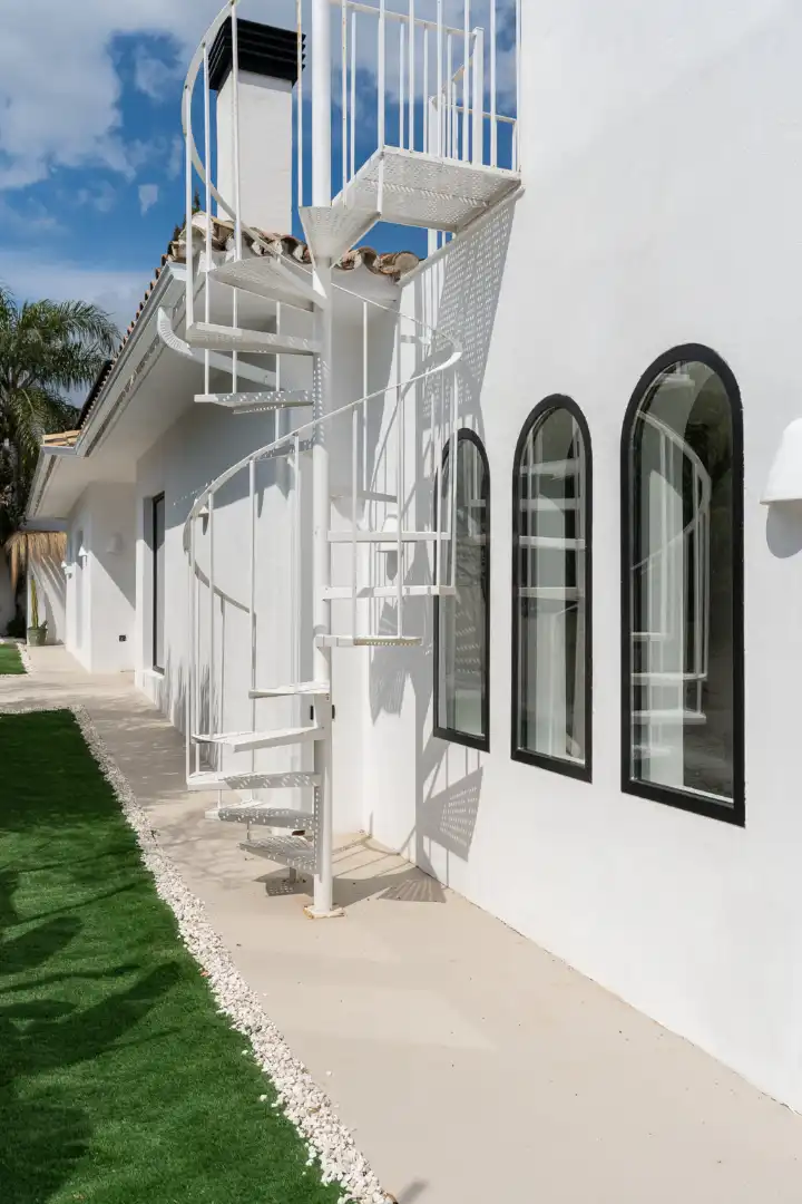 Exterior view of Detached homes for sale in Torremolinos  with Air Conditioner, Terrace and Swimming Pool