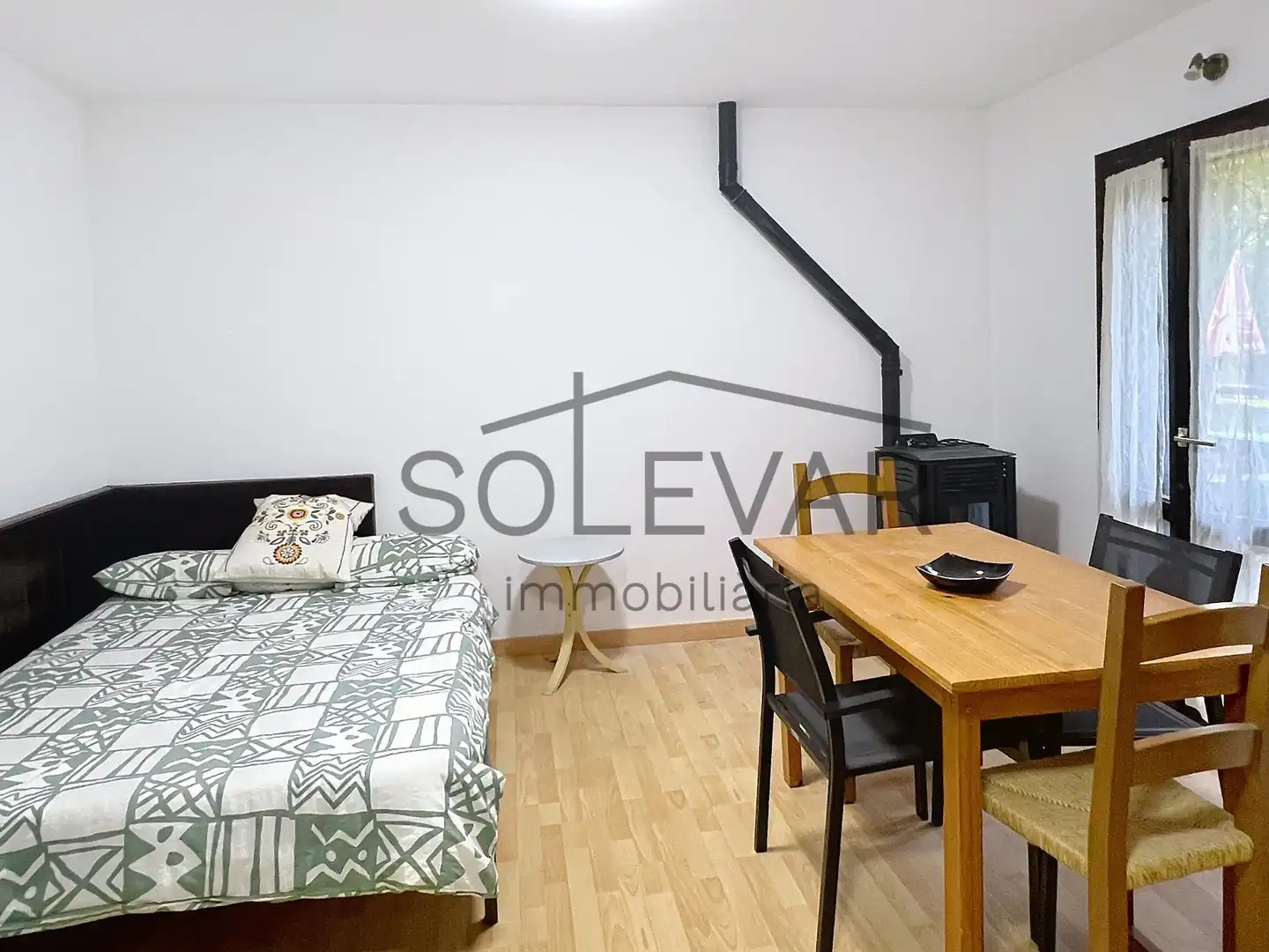 Sala d'estar de Pis en venda en La Vall de Boí amb Jardí privat, Parquet i Piscina