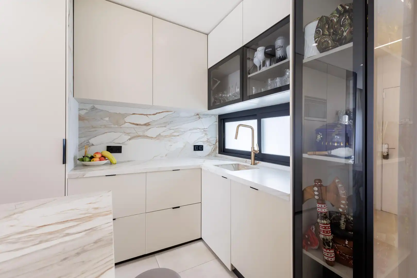 Cocina de Ático en venta en Mijas con Aire acondicionado, Calefacción y Jardín privado