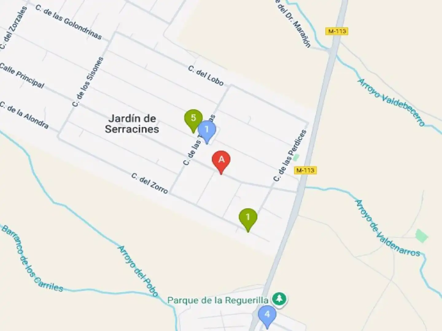 Parking de Casa o chalet en venta en Serracines
