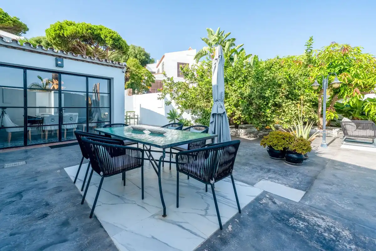 Terrassa de Casa o xalet en venda en Casares amb Aire condicionat, Jardí privat i Terrassa