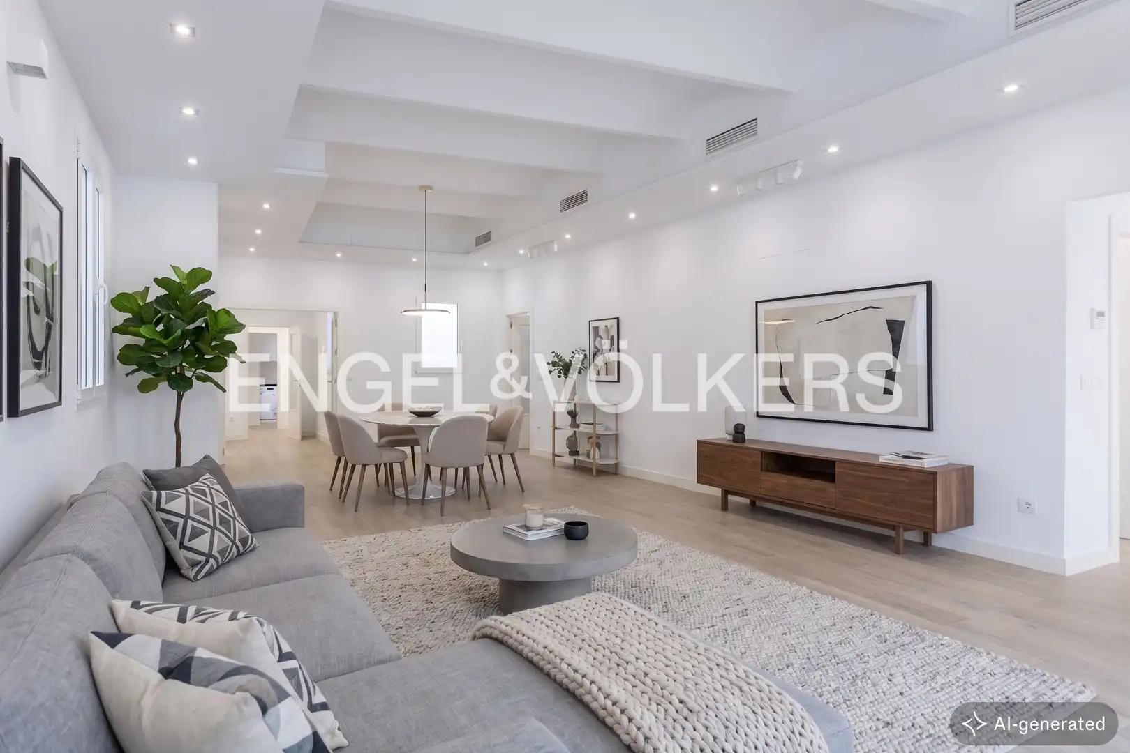Living room of Attic for rent in Valencia  with Air Conditioner, Heating and Terrace