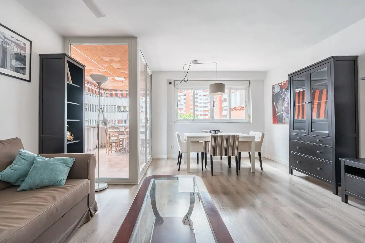 Living room of Flat for sale in Móstoles  with Heating and Terrace