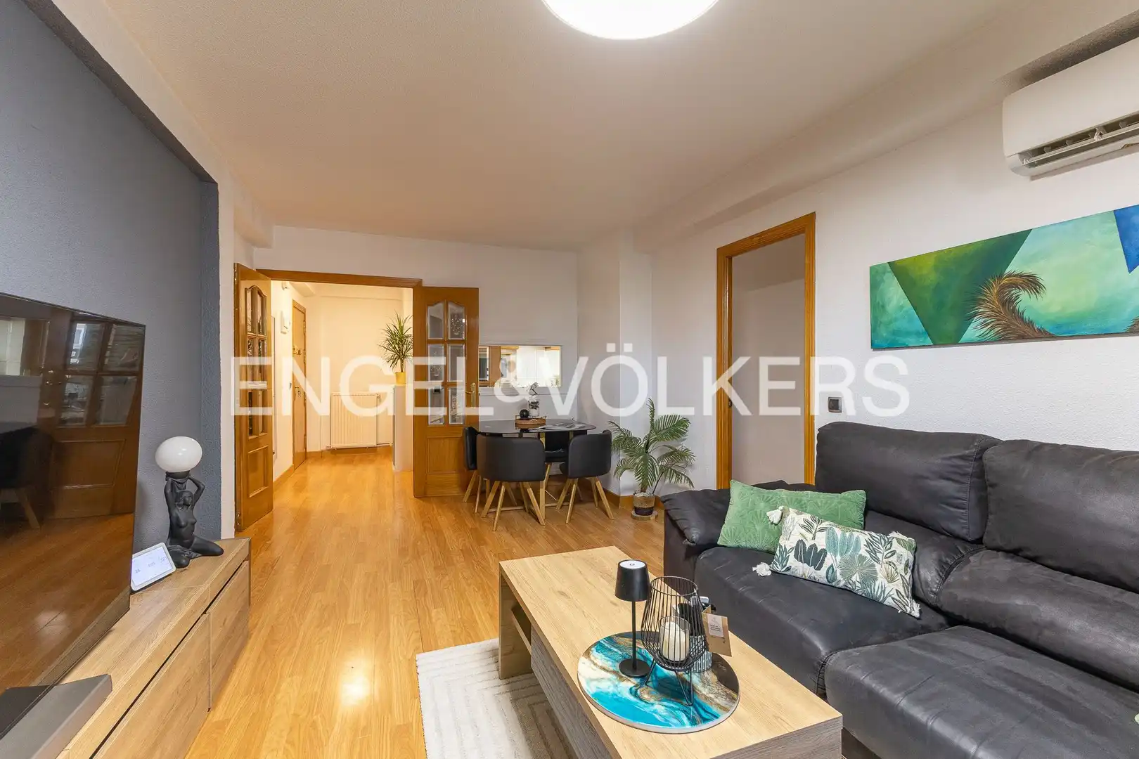 Wohnzimmer von Wohnung zum Verkauf in Móstoles mit Klimaanlage, Heizung und Terrasse