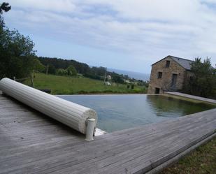 Piscina de Casa o xalet en venda en Foz amb Calefacció, Jardí privat i Piscina