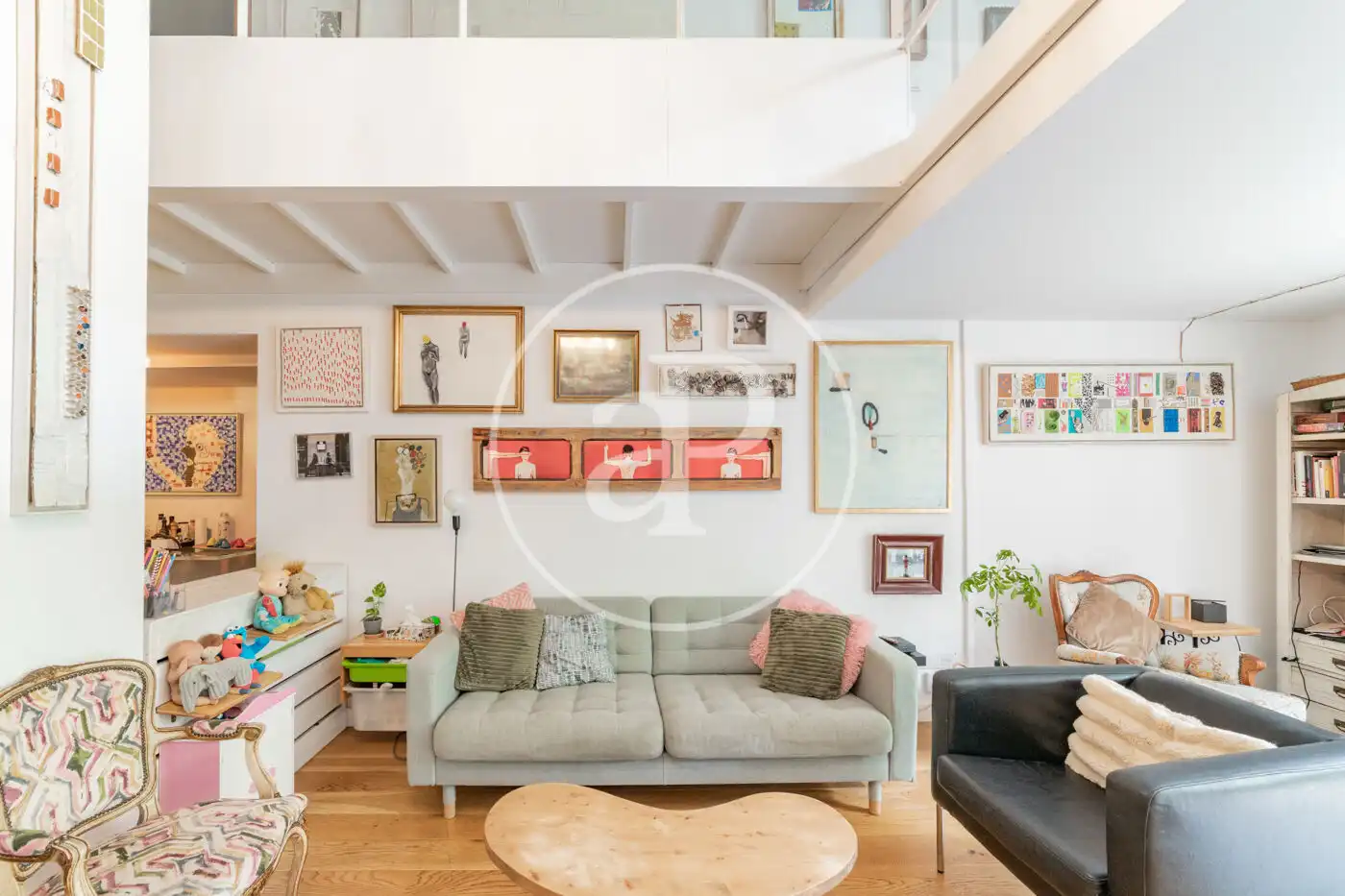 Sala de estar de Piso en venta en Madrid con Calefacción, Terraza y Trastero