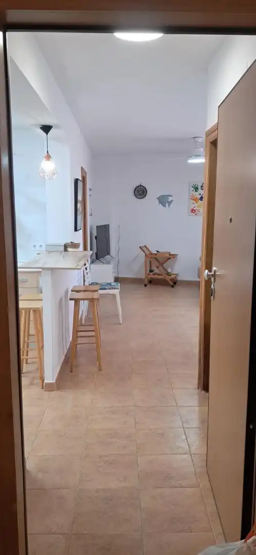 Küche von Erdgeschoss zur Miete in Pilar de la Horadada mit Klimaanlage, Terrasse und Möbliert