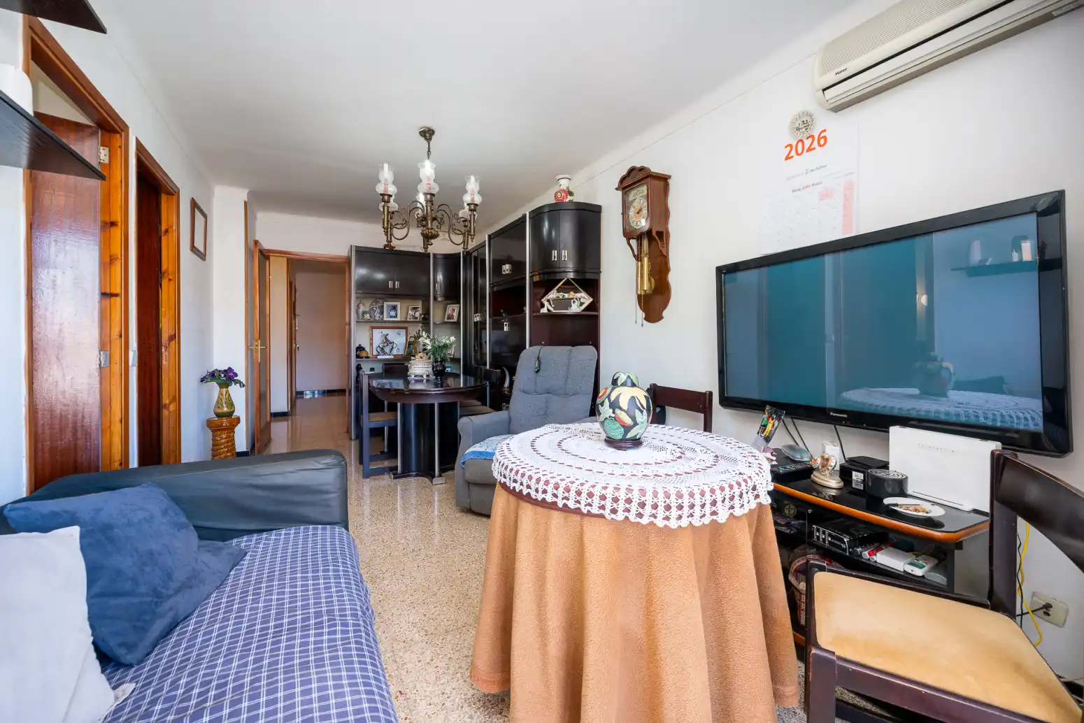 Living room of Flat for sale in  Palma de Mallorca  with Air Conditioner, Heating and Terrace