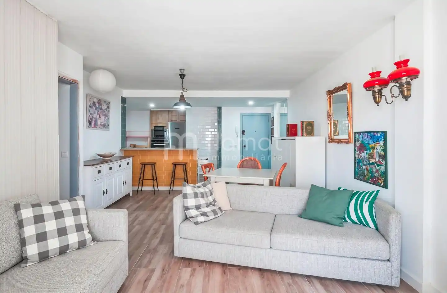 Living room of Flat for sale in Figueres  with Terrace