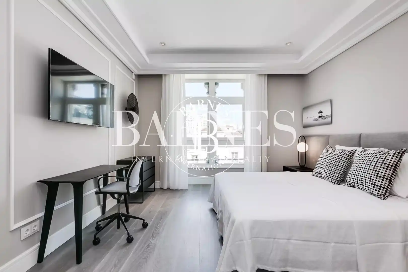 Schlafzimmer von Wohnung zur Miete in Madrid mit Klimaanlage, Heizung und Abstellraum