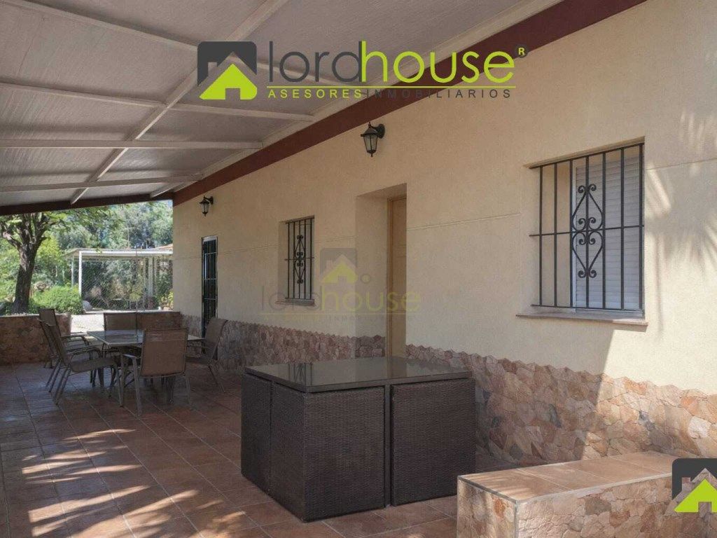 Terrace of House or chalet for sale in Lorca