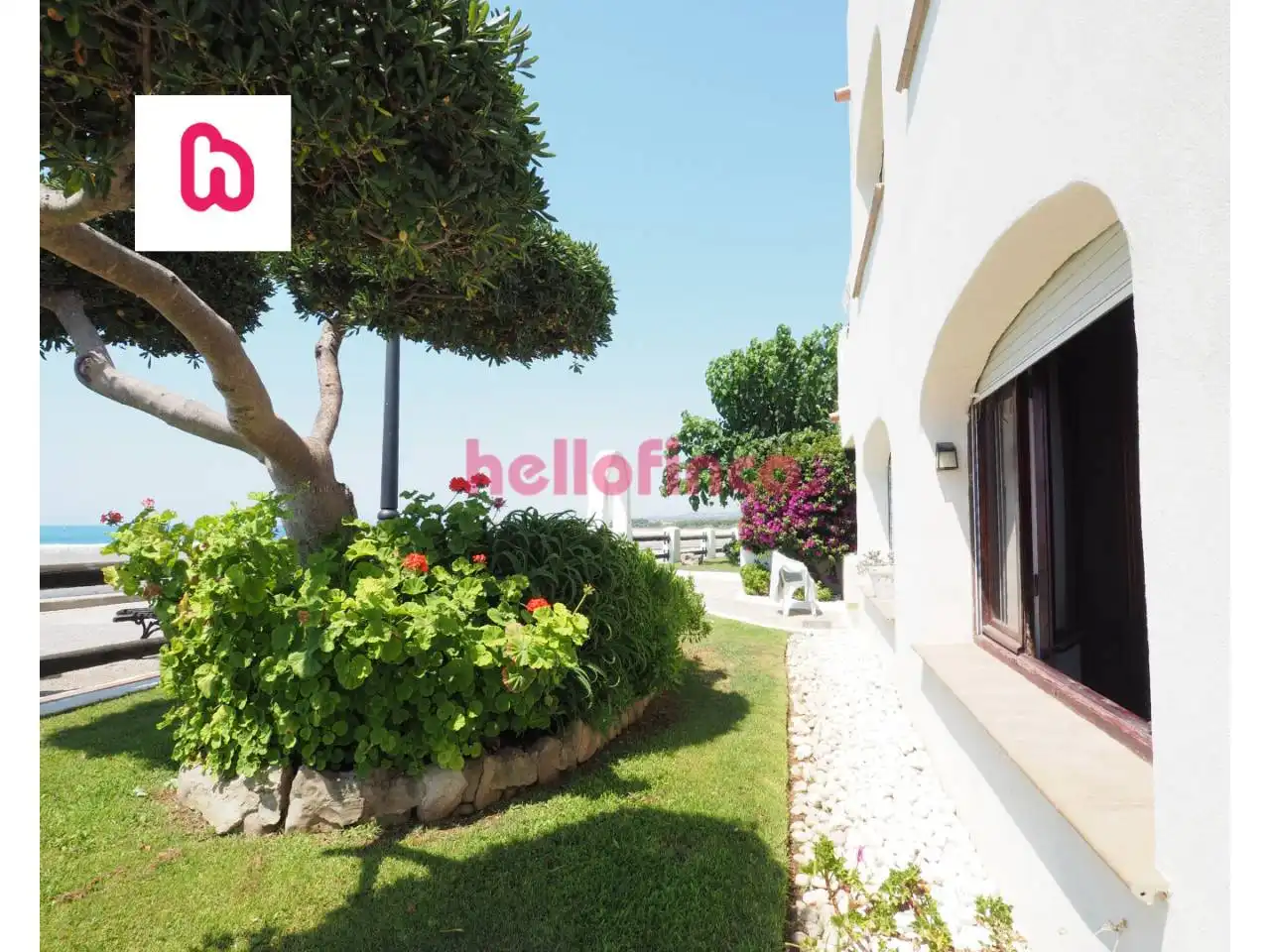 Garden of Flat for sale in Vilanova i la Geltrú  with Air Conditioner, Heating and Private garden