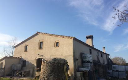 Vista exterior de Finca rústica en venda en Sils