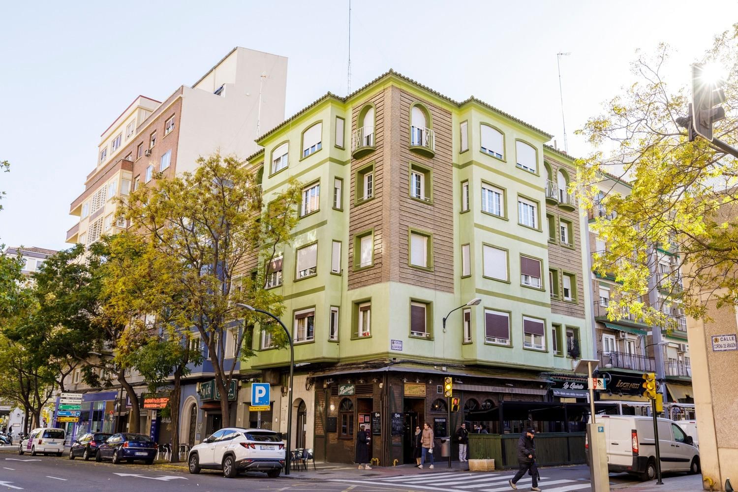 Exterior view of Flat for sale in  Zaragoza Capital  with Heating, Terrace and Balcony