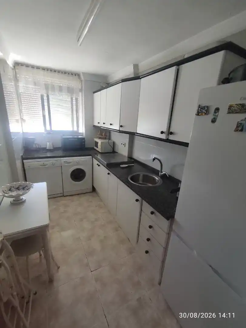 Kitchen of Flat for sale in Chipiona  with Air Conditioner and Balcony