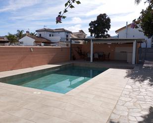 Swimming pool of House or chalet for sale in Ronda  with Air Conditioner, Heating and Private garden