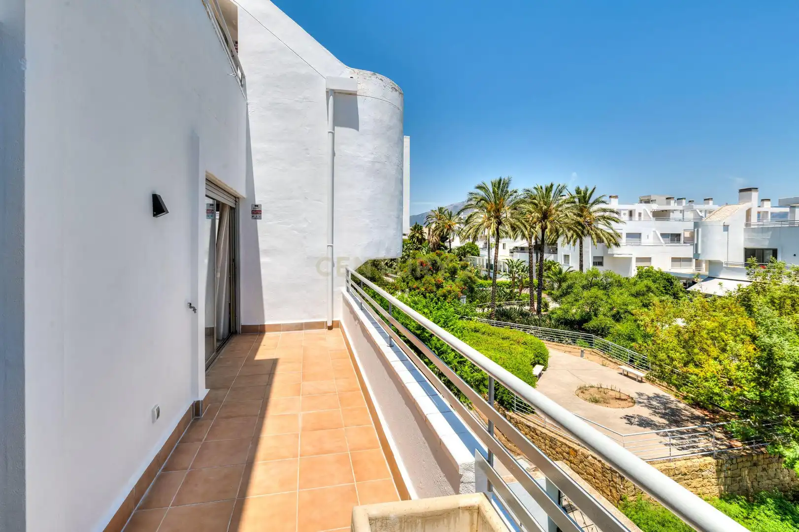 Terrace of Apartments for sale in Mijas  with Air Conditioner and Swimming Pool
