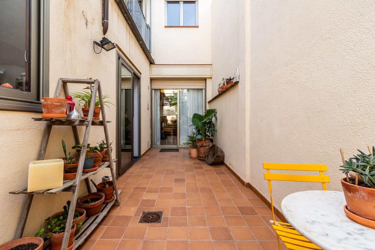 Terraza de Casa adosada en venta en Terrassa con Calefacción, Parquet y Terraza
